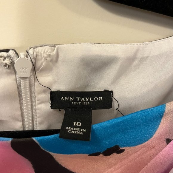 Ann Taylor print dress - Picture 3 of 4